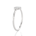1/6 ctw Round Lab Grown Diamond Ring