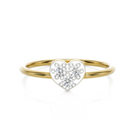 1/6 ctw Round Lab Grown Diamond Ring