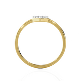 1/6 ctw Round Lab Grown Diamond Ring