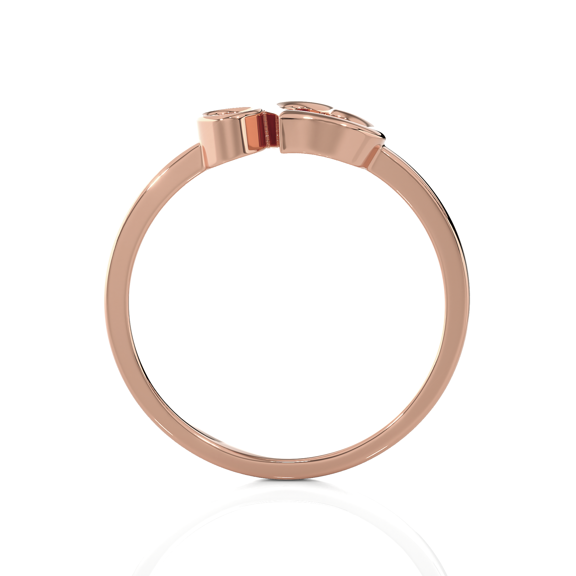 1/15 ctw Round Lab Grown Diamond Ring