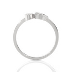 1/15 ctw Round Lab Grown Diamond Ring