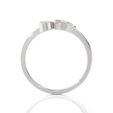 1/15 ctw Round Lab Grown Diamond Ring