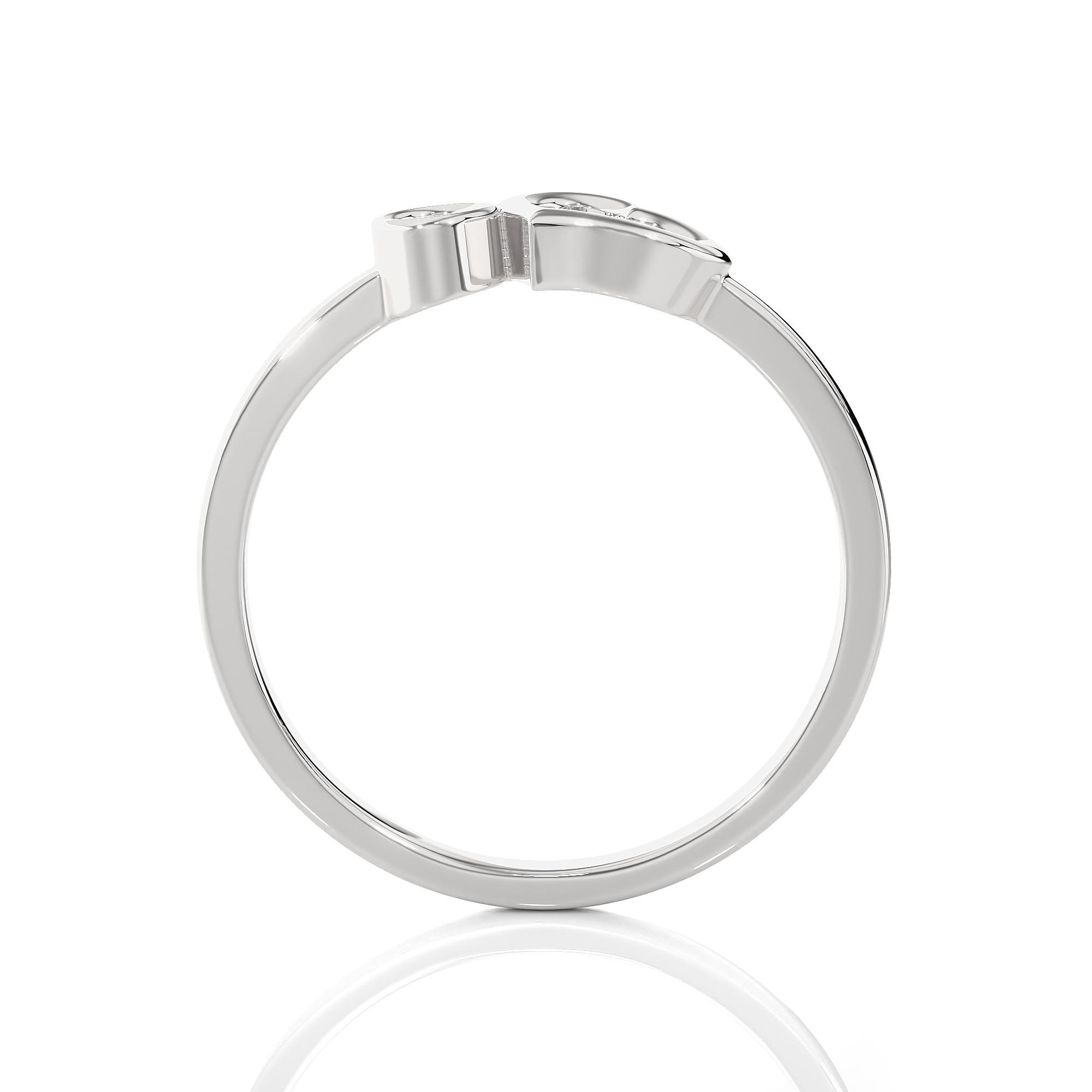 1/15 ctw Round Lab Grown Diamond Ring