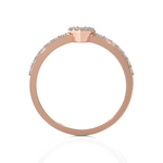 1/3 ctw Round Lab Grown Diamond Ring