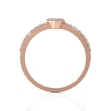 1/3 ctw Round Lab Grown Diamond Ring