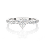 1/3 ctw Round Lab Grown Diamond Ring