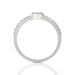 1/3 ctw Round Lab Grown Diamond Ring