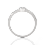 1/3 ctw Round Lab Grown Diamond Ring
