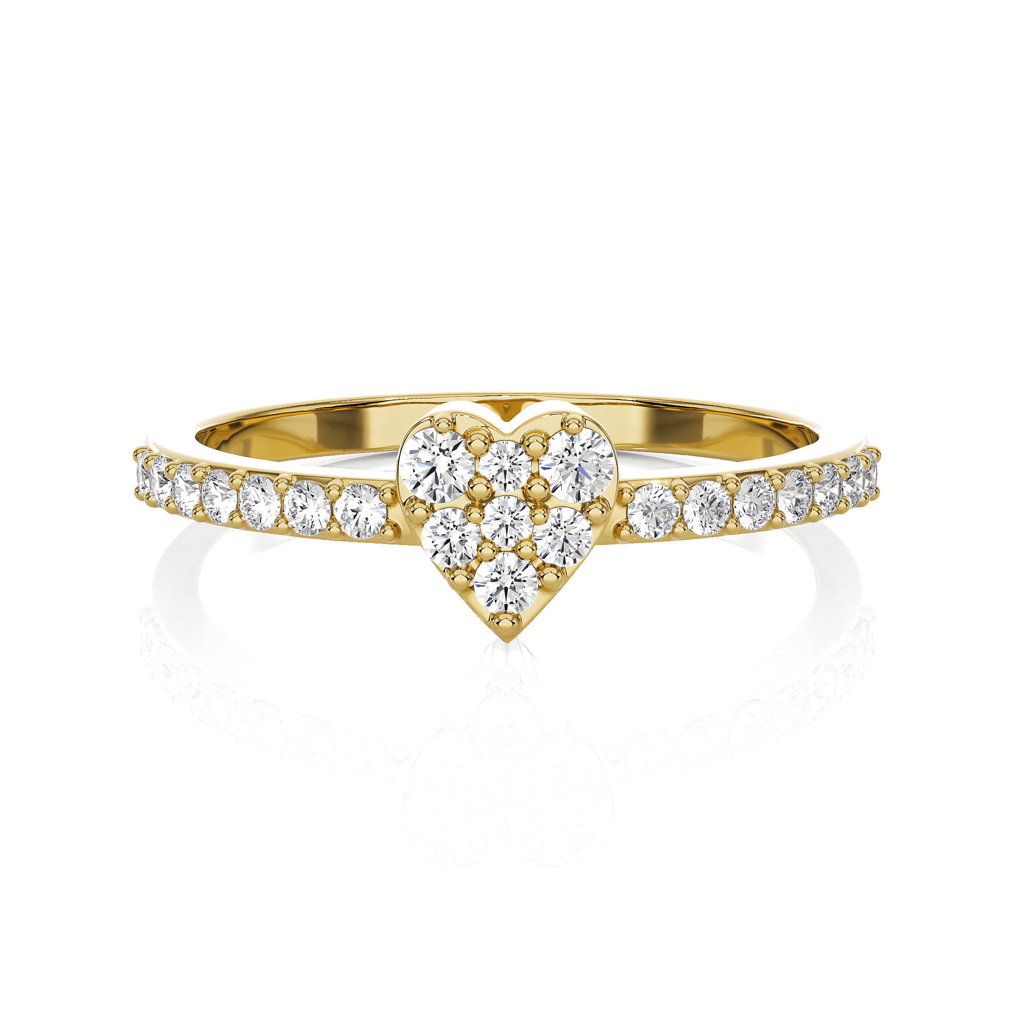 1/3 ctw Round Lab Grown Diamond Ring