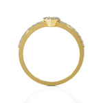 1/3 ctw Round Lab Grown Diamond Ring