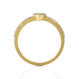 1/3 ctw Round Lab Grown Diamond Ring