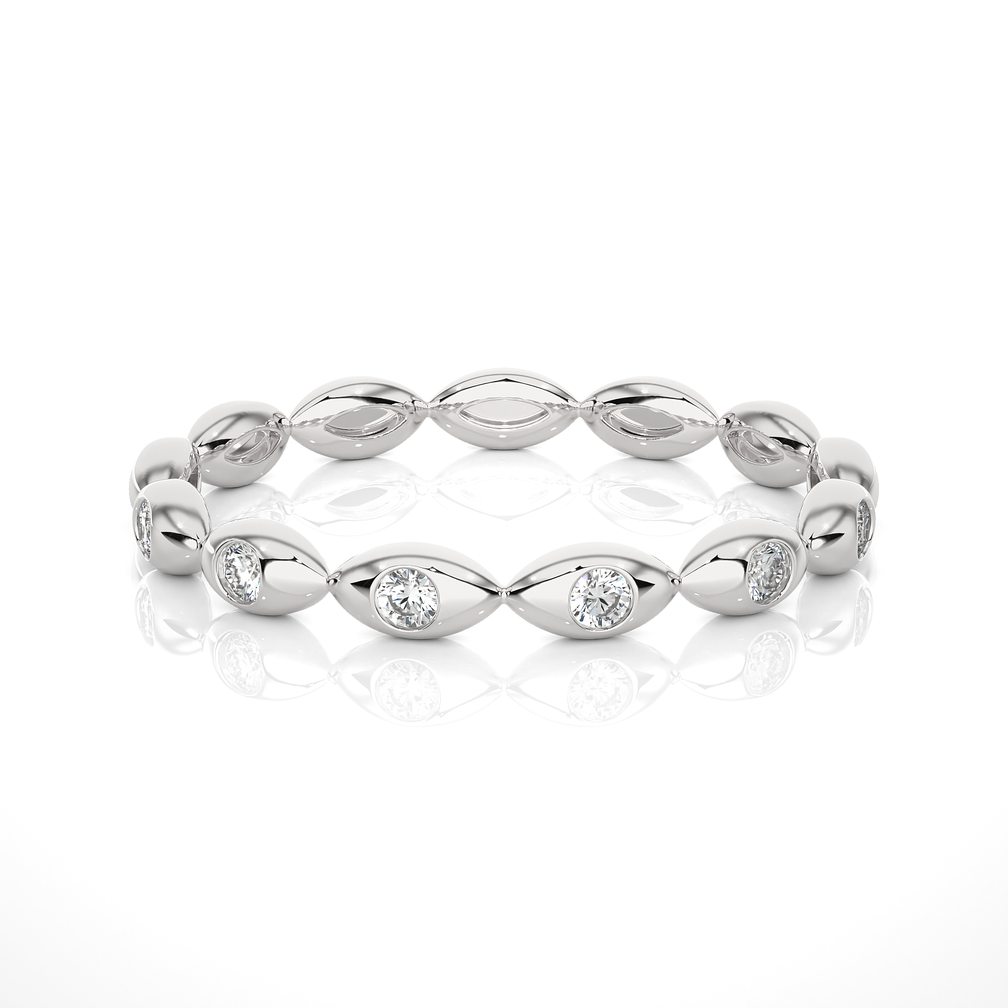 1/6 ctw Round Lab Grown Diamond Ring