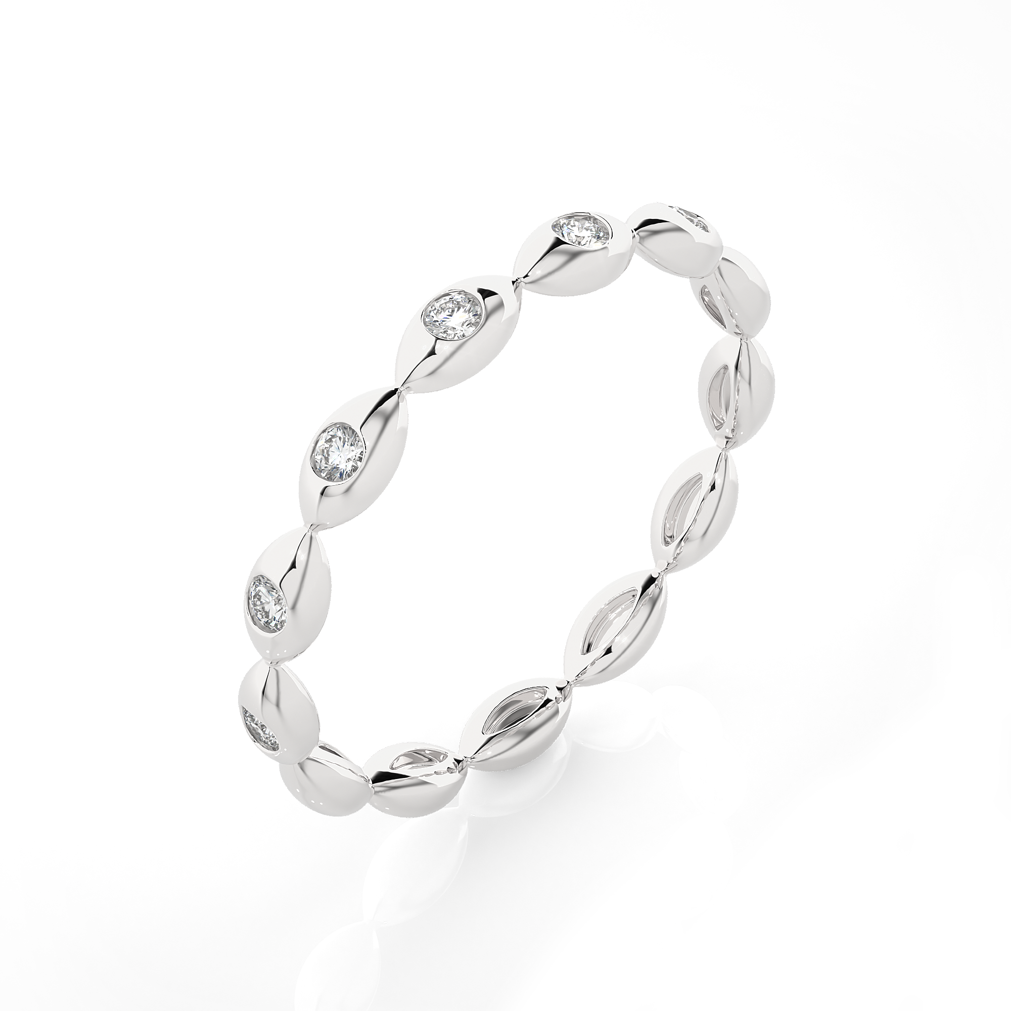 1/6 ctw Round Lab Grown Diamond Ring