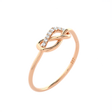 1/10 ctw Round Lab Grown Diamond Ring