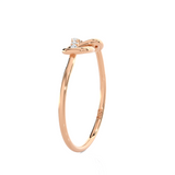 1/10 ctw Round Lab Grown Diamond Ring