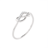 1/10 ctw Round Lab Grown Diamond Ring