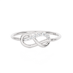 1/10 ctw Round Lab Grown Diamond Ring