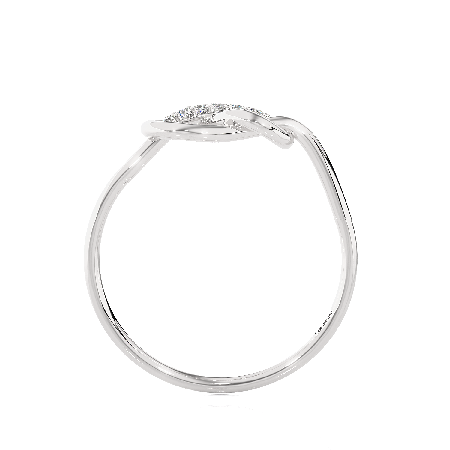 1/10 ctw Round Lab Grown Diamond Ring