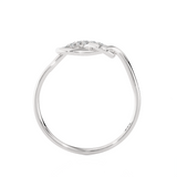 1/10 ctw Round Lab Grown Diamond Ring