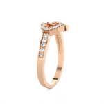 1/5 ctw Round Lab Grown Diamond Ring