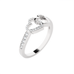 1/5 ctw Round Lab Grown Diamond Ring