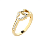 1/5 ctw Round Lab Grown Diamond Ring