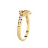 1/5 ctw Round Lab Grown Diamond Ring