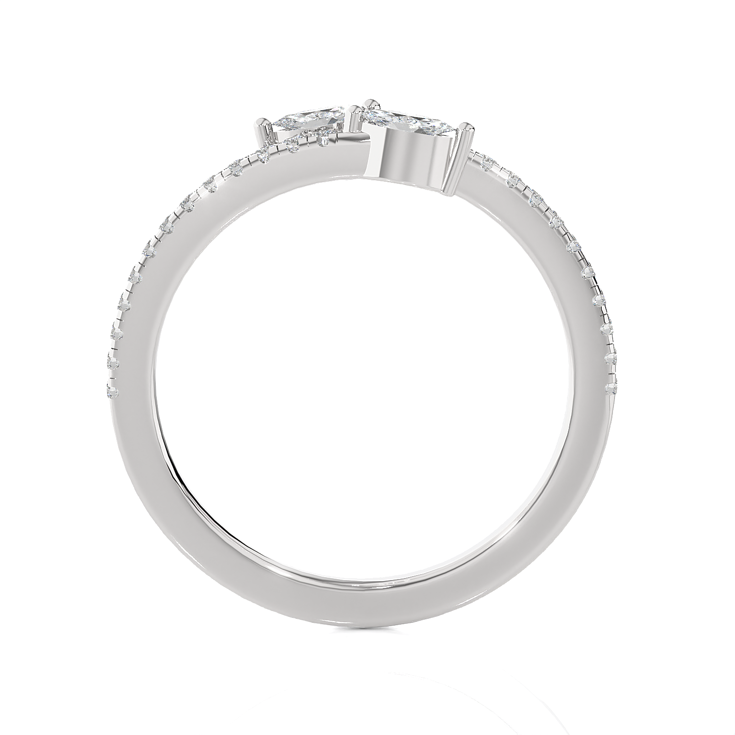 1/3 ctw Marquise Lab Grown Diamond Ring