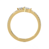 1/3 ctw Marquise Lab Grown Diamond Ring