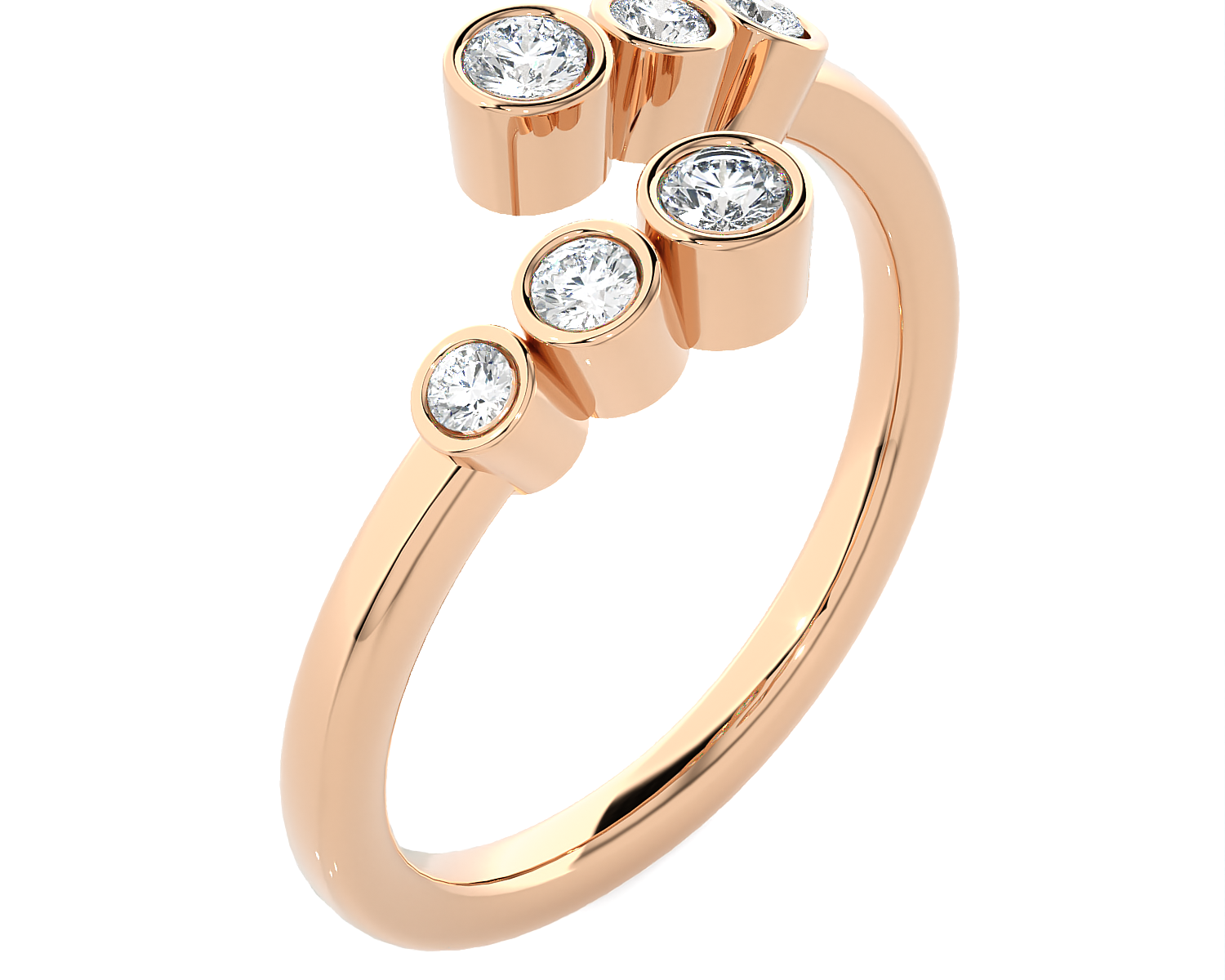 1/4 ctw Round Lab Grown Diamond Ring