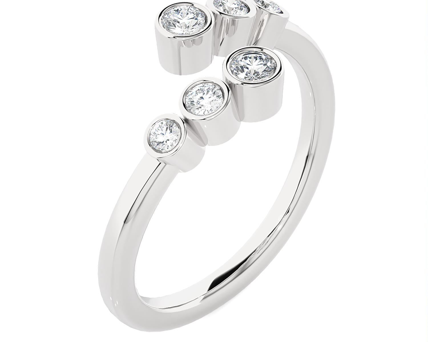 1/4 ctw Round Lab Grown Diamond Ring