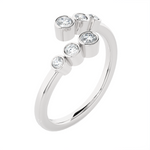 1/4 ctw Round Lab Grown Diamond Ring