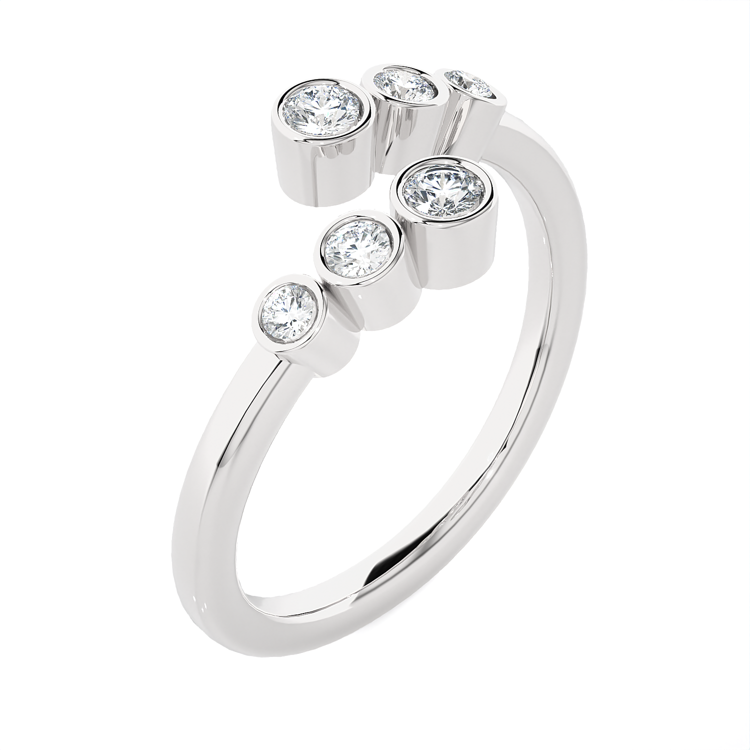 1/4 ctw Round Lab Grown Diamond Ring