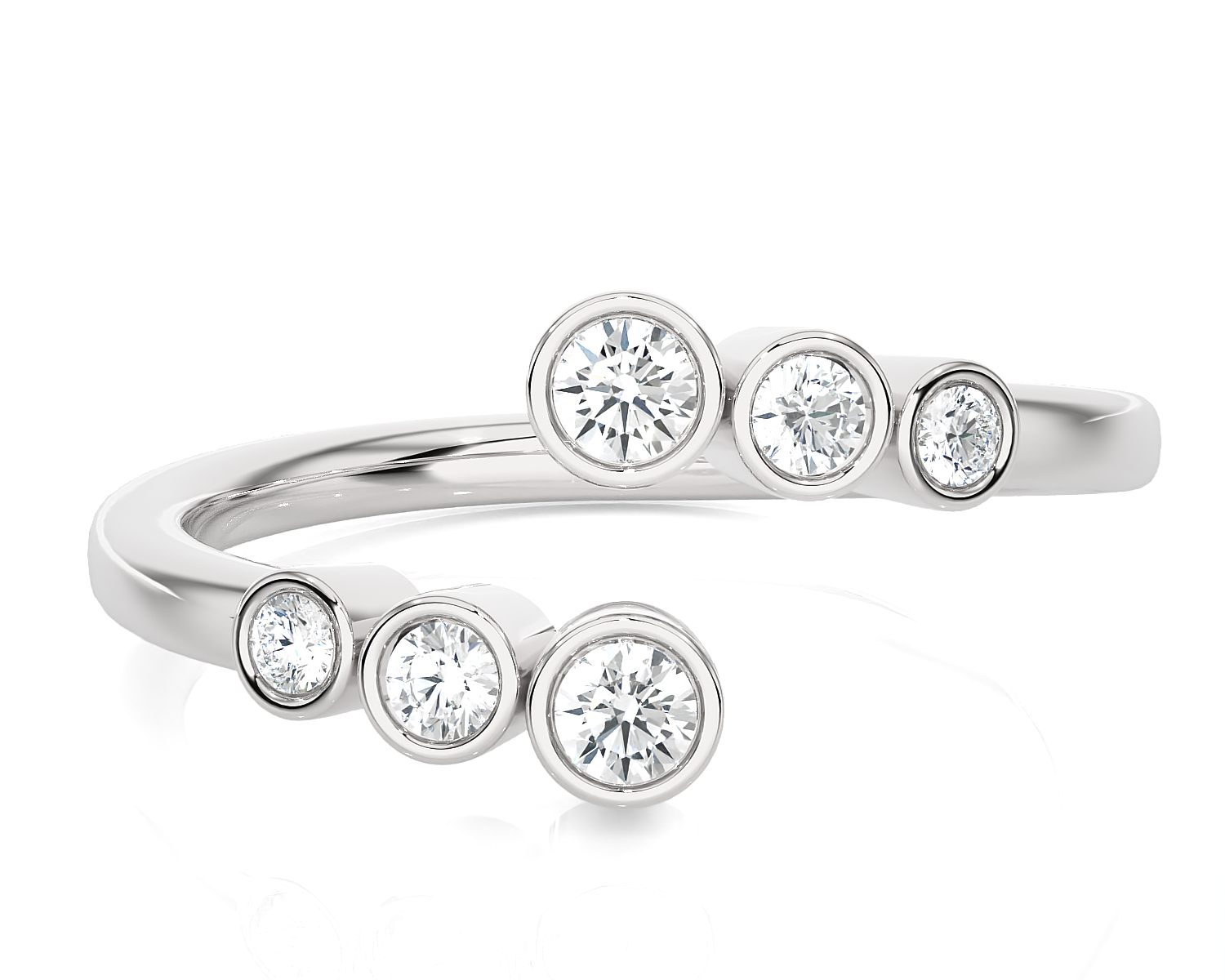 1/4 ctw Round Lab Grown Diamond Ring