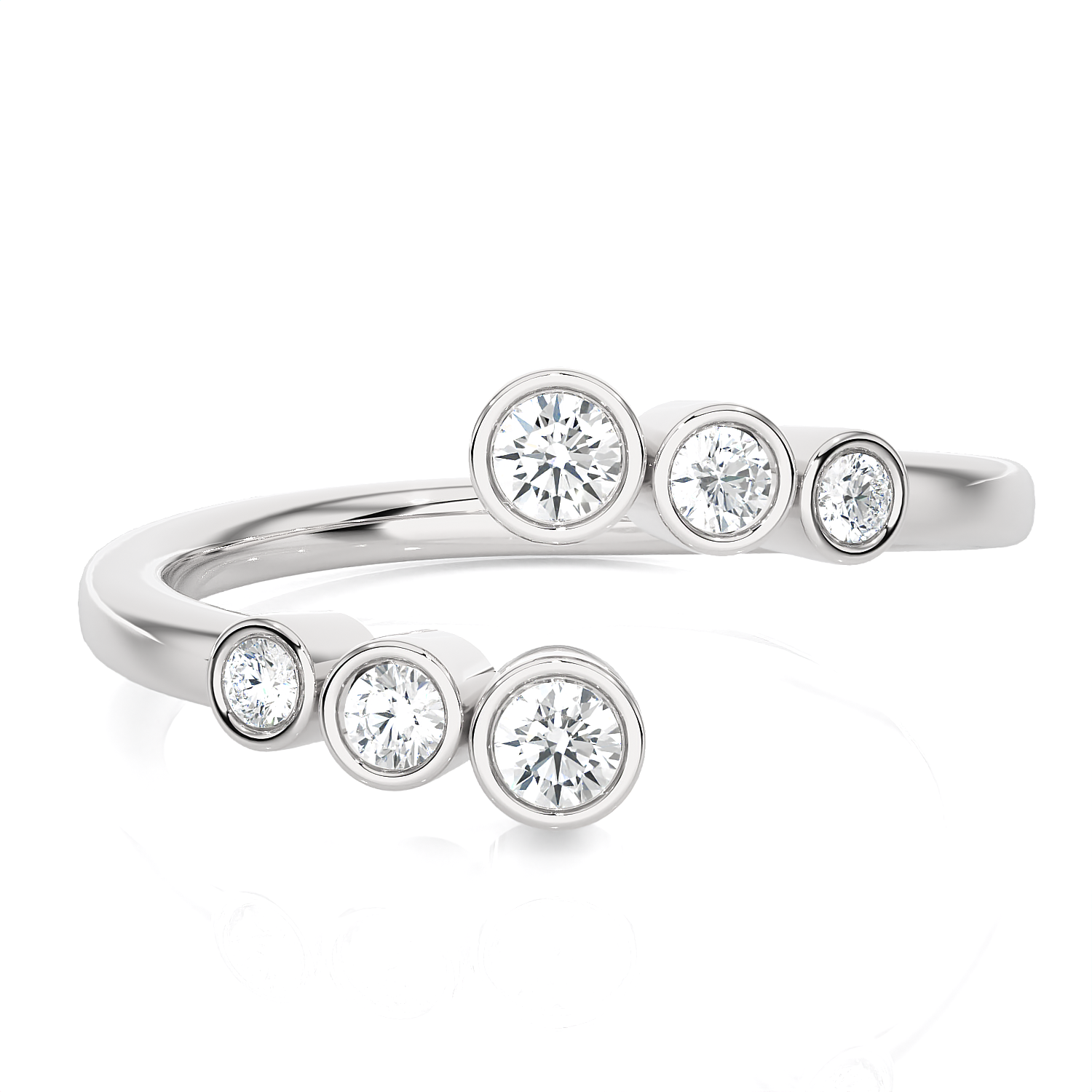 1/4 ctw Round Lab Grown Diamond Ring