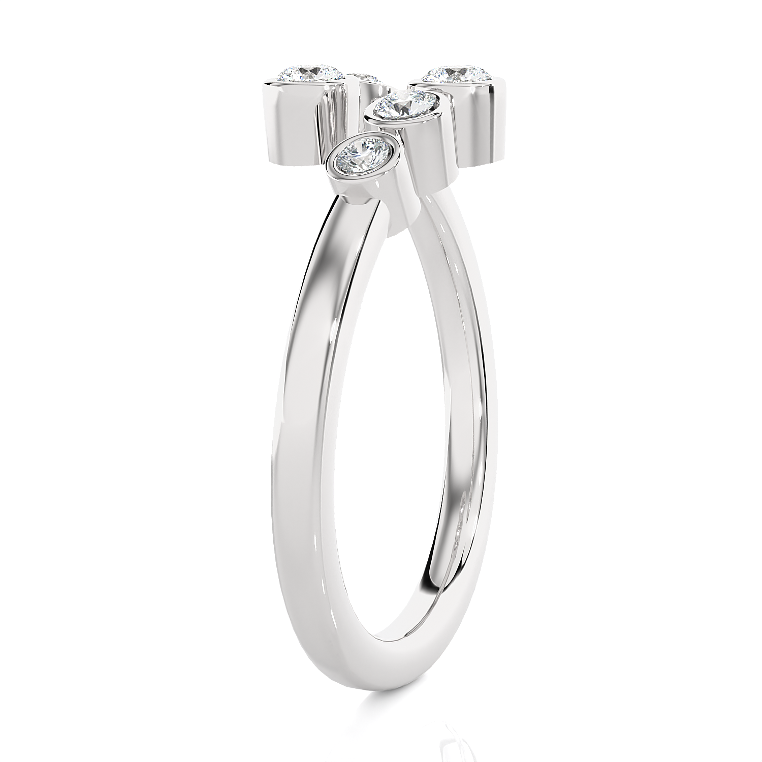 1/4 ctw Round Lab Grown Diamond Ring