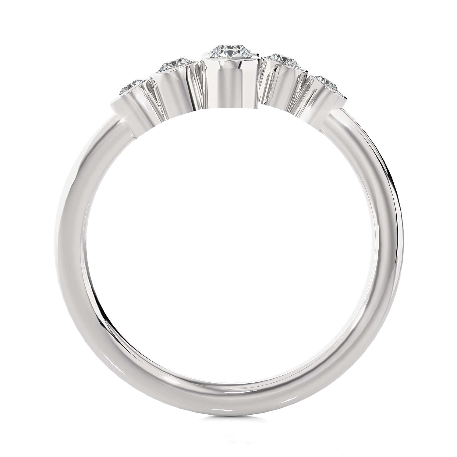 1/4 ctw Round Lab Grown Diamond Ring