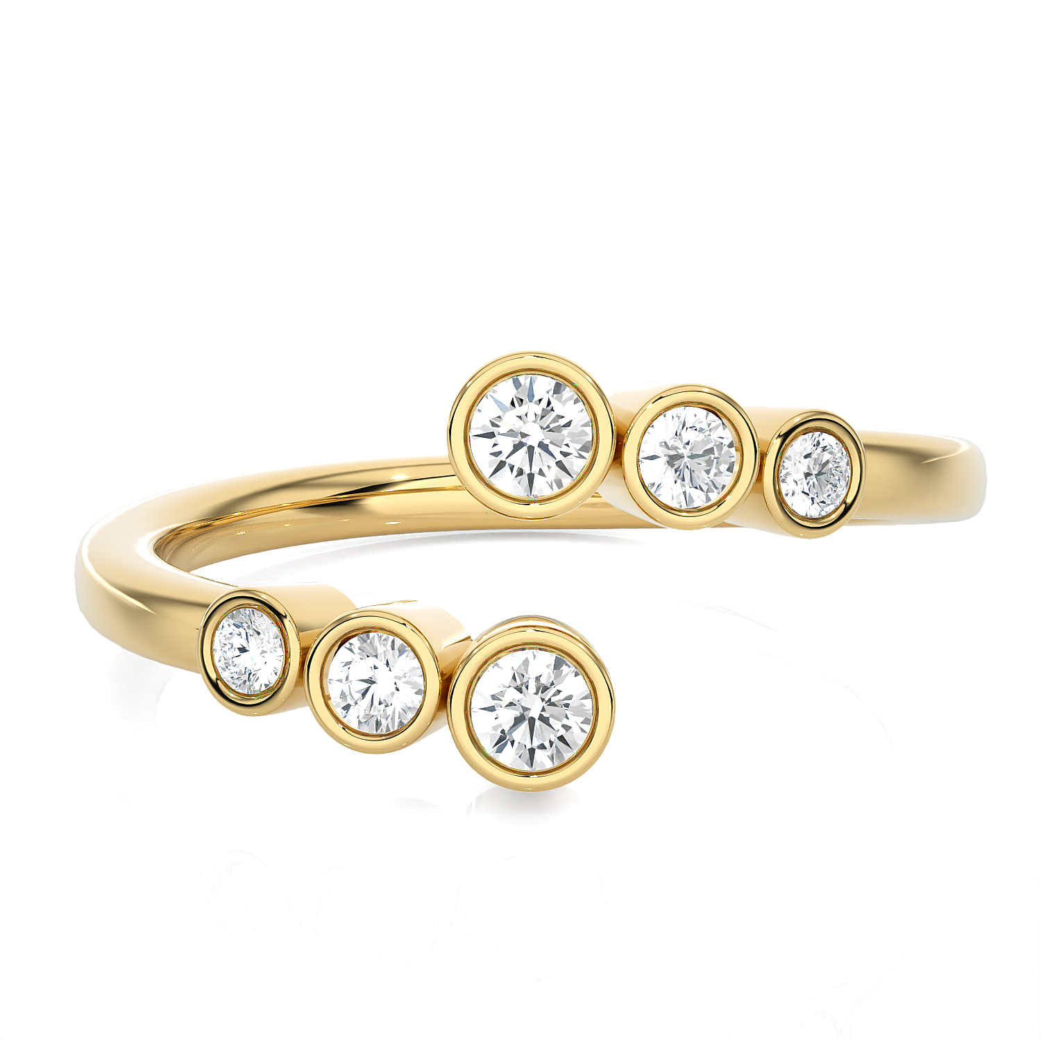 1/4 ctw Round Lab Grown Diamond Ring