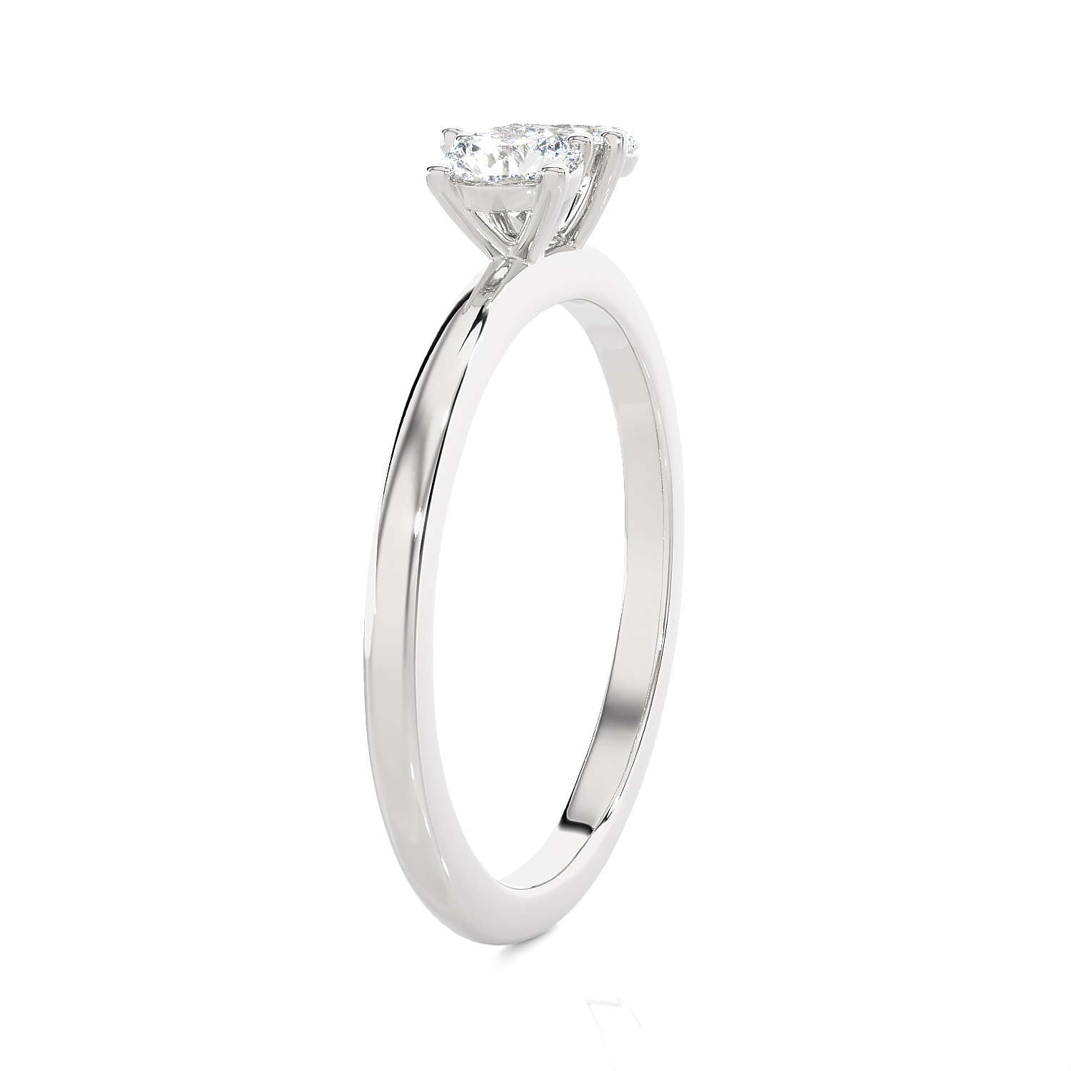 1/2 ctw Round Lab Grown Diamond Ring