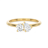 1/2 ctw Round Lab Grown Diamond Ring