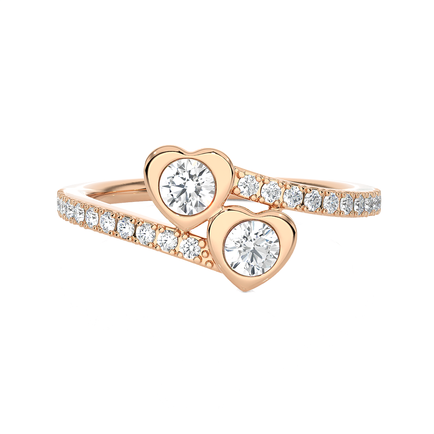 1/2 ctw Round Lab Grown Diamond Ring