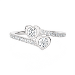 1/2 ctw Round Lab Grown Diamond Ring