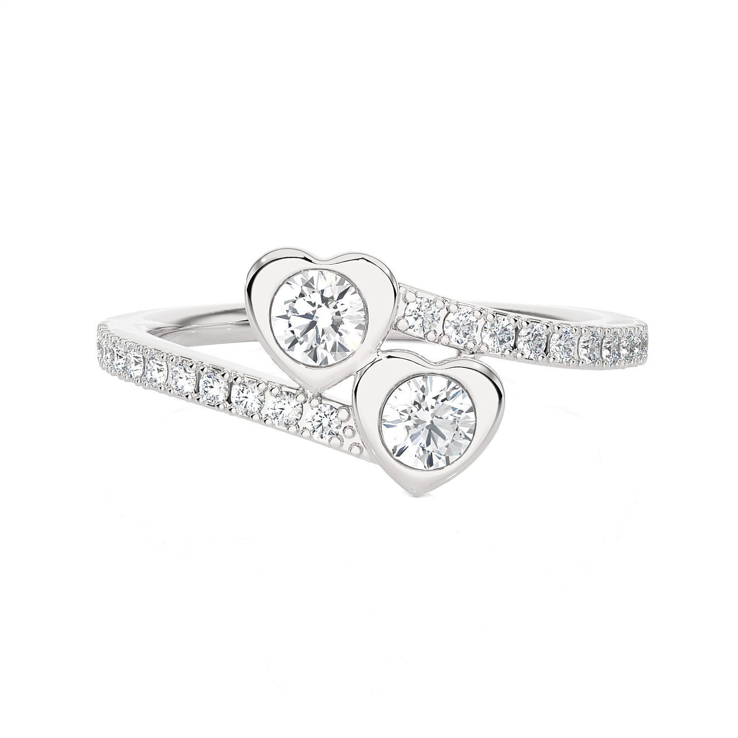 1/2 ctw Round Lab Grown Diamond Ring