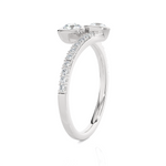 1/2 ctw Round Lab Grown Diamond Ring