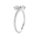 1/2 ctw Round Lab Grown Diamond Ring