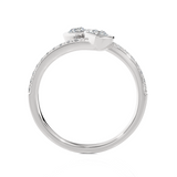 1/2 ctw Round Lab Grown Diamond Ring