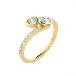 1/2 ctw Round Lab Grown Diamond Ring