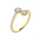 1/3 ctw Round Lab Grown Diamond Ring