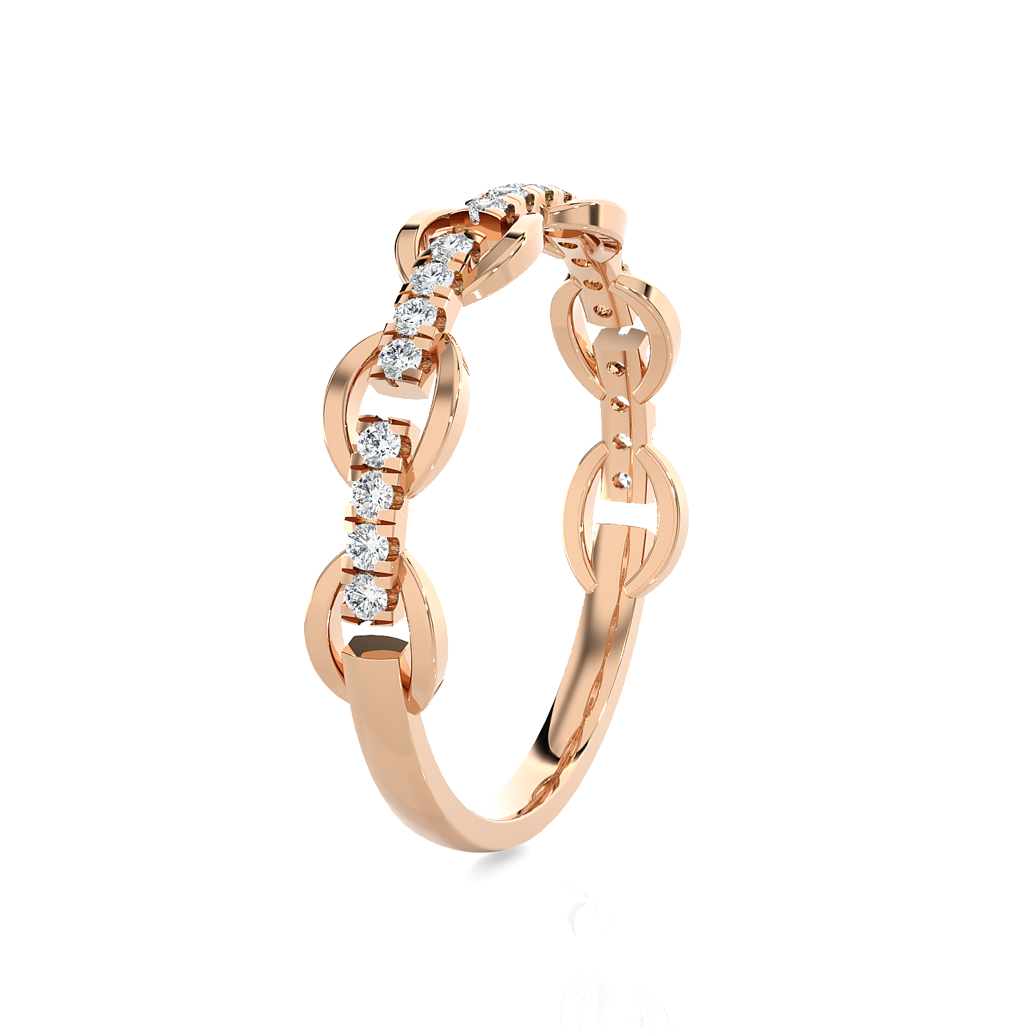 1/5 ctw Round Lab Grown Diamond Ring