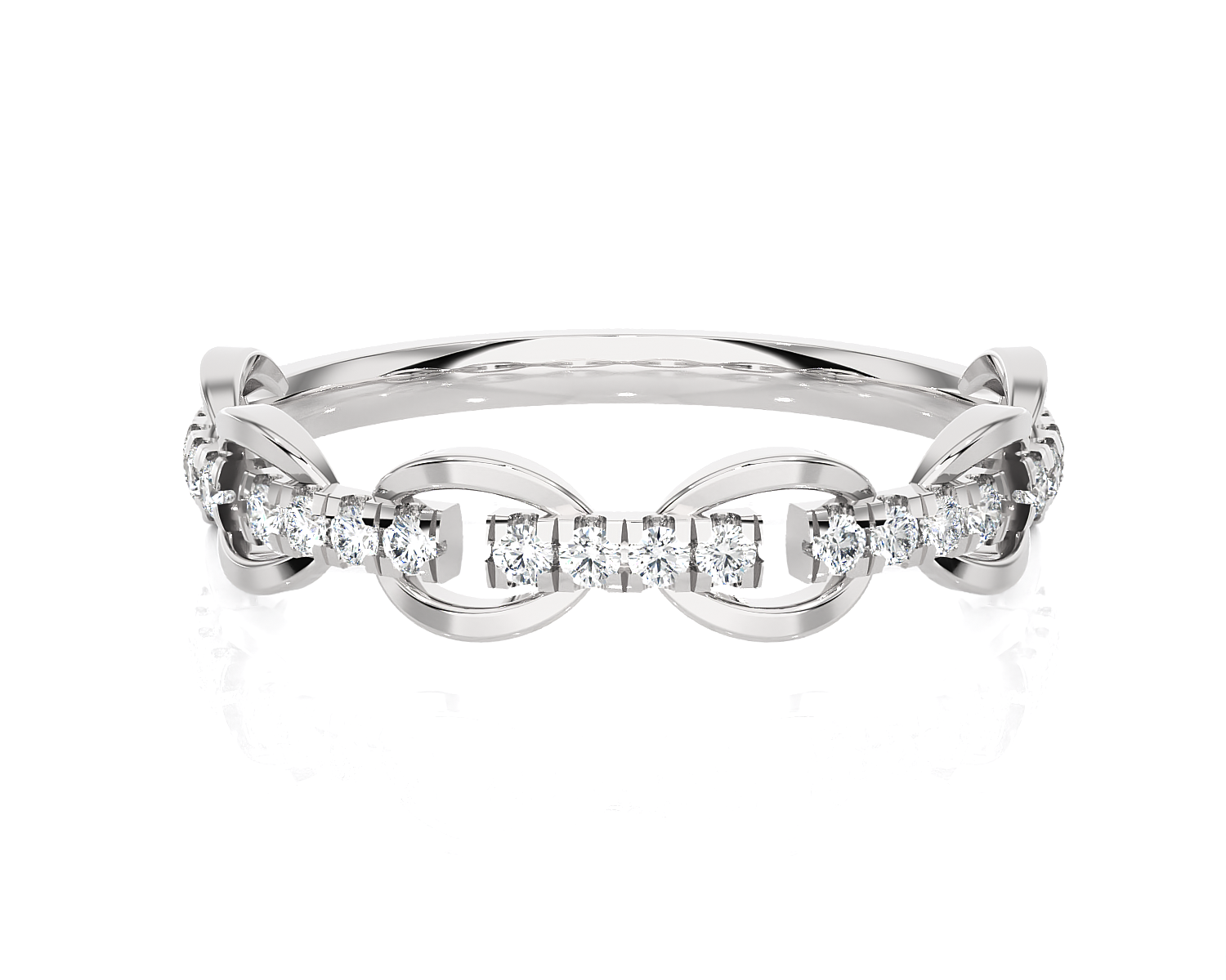 1/5 ctw Round Lab Grown Diamond Ring